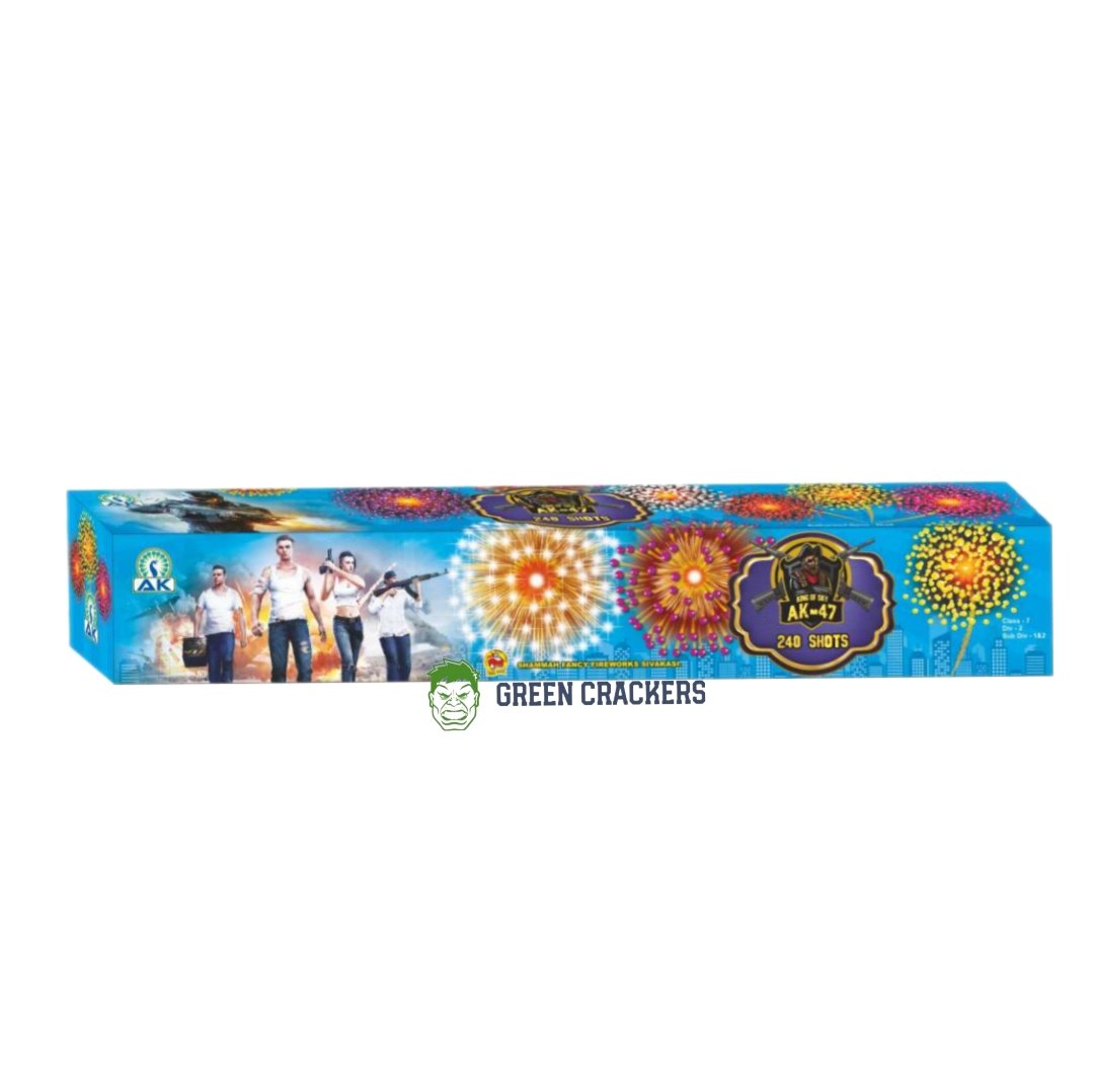 240 Shot. Muliticolour. AK fire works. (1Box)