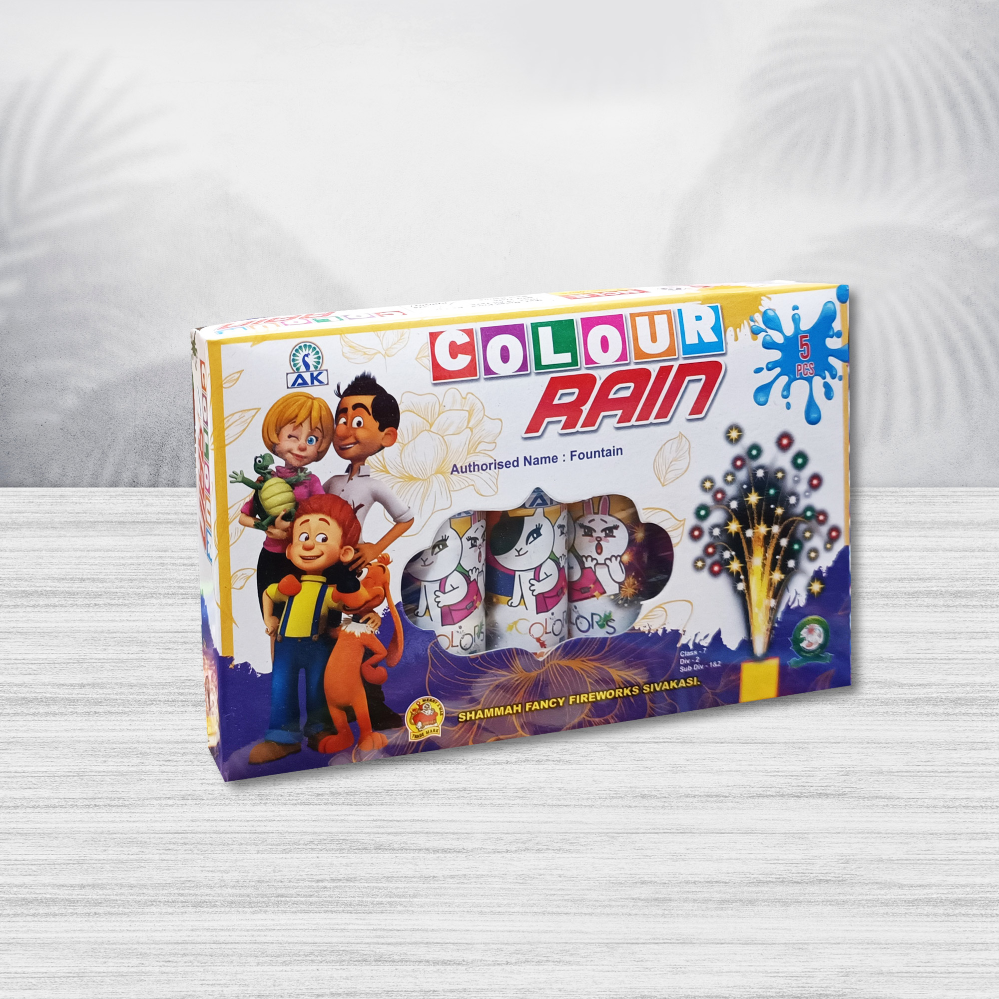 Colour rain (5pcs)