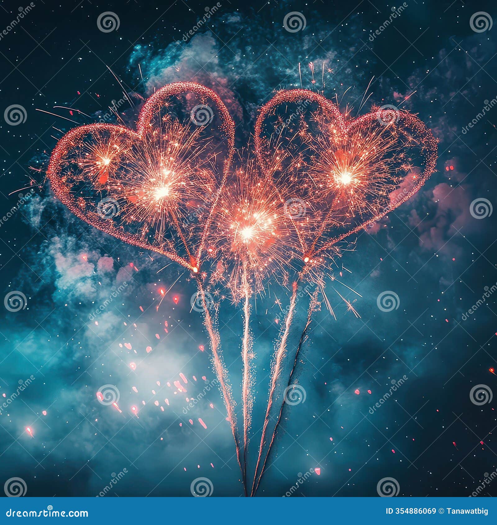 Sweet heart. ( 3in1) Sparklers